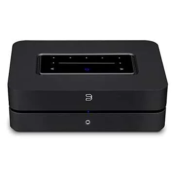 Bluesound Powernode Wireless Multi-Room High Resolution Music Streaming Amplifier - Black