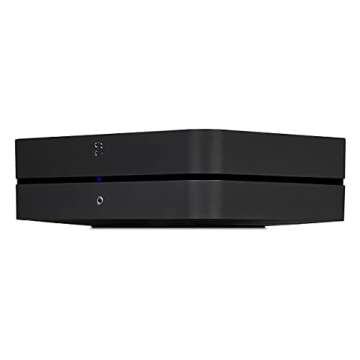 Bluesound Powernode Wireless Multi-Room High Resolution Music Streaming Amplifier - Black