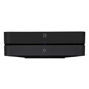 Bluesound Powernode Wireless Multi-Room High Resolution Music Streaming Amplifier - Black