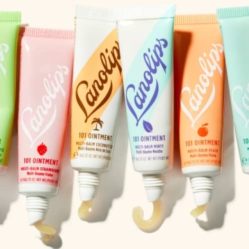 Lanolips Hydrating Strawberry Lip Balm for Soft Lips