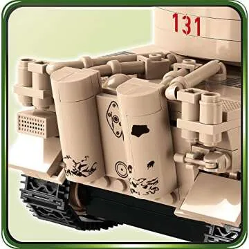 Build the Tiger I Tank with COBI 550 PCS