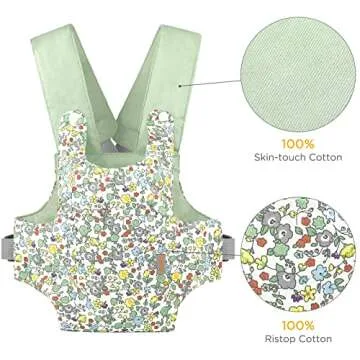 GAGAKU Baby Doll Carrier with Adjustable Straps for Kids