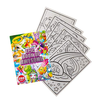 Crayola Epic Book of Awesome Coloring - 288 Pages of Fun