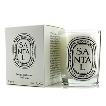 Luxury Diptyque Santal Candle 6.5 oz - Exquisite Home Fragrance