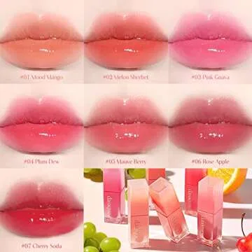 dasique Juicy Dewy Lip Tint Mood Mango - Vegan & Glossy