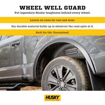 Husky Liners - Rear Wheel Well Guards | 2015-2020 Ford F-150 (Will not fit Raptor) - Black, 2 Pc. | ...