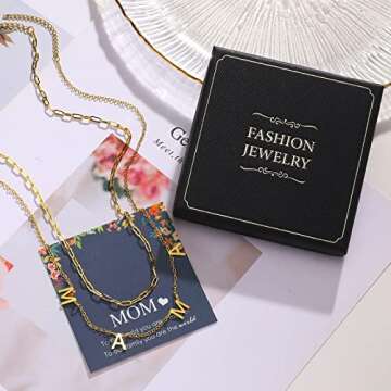 Gold Mama Necklaces - Dainty 18K Gold Plated Jewelry