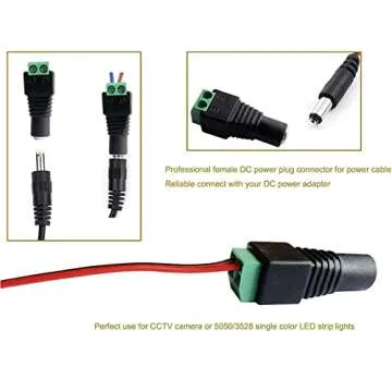 Reliable CENTROPOWER DC Connector Kit for DIY Projects