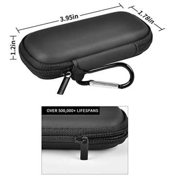 Heart Monitor Case for AliveCor Kardia Mobile ECG - Compact & Durable