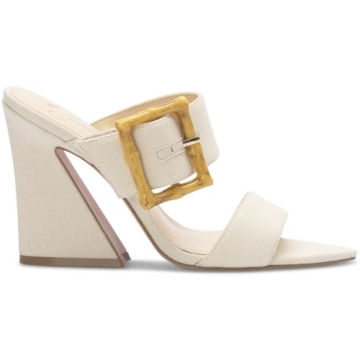 Jessica Simpson Qena Buckle Heeled Sandal - Natural