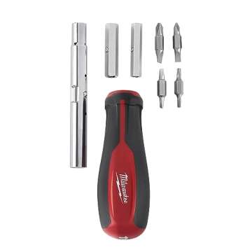 Milwaukee 11-in-1 Multi-Tip Screwdriver for All Tasks