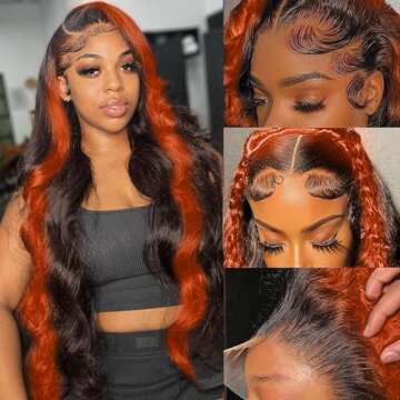 13x6 Lace Front Wigs Human Hair Pre Plucked 200% Density 13x9 HD Body Wave Lace Front Wig For Women ...