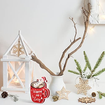 Charming Christmas Tiered Tray Decor Wooden Signs