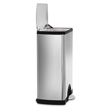 simplehuman 50L Stainless Steel Kitchen Step Trash Can