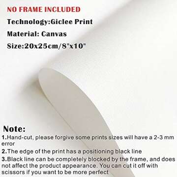 Inspirational Quote Art Prints Set for Home or Office