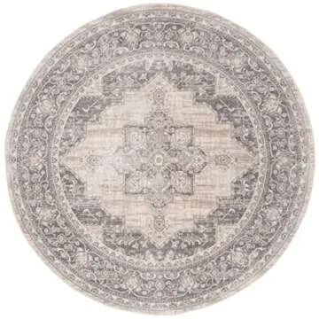 SAFAVIEH Brentwood Collection 9' Round Area Rug