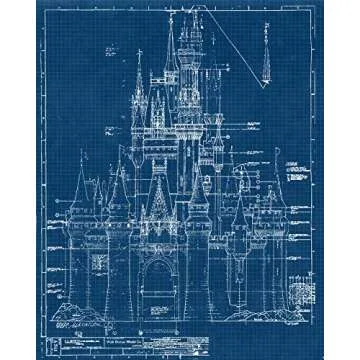 Vintage Amusement Park Rides Patent Prints for Home Decor