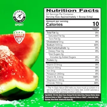 BPN Electrolytes Hydration Drink Mix - Zero Sugar, Keto, Flavored