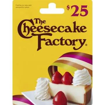 Cheesecake Factory Gift Card