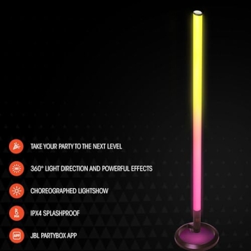 JBL PartyLight Stick - Bluetooth Party Light for Events