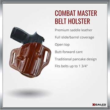 Galco Combat Master Holster for 1911 - Premium Quality