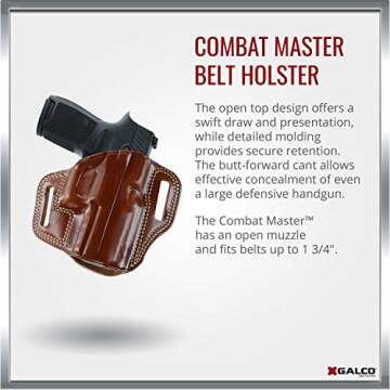 Galco Combat Master Holster for 1911 - Premium Quality