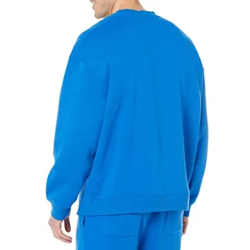Amazon Essentials Oversized-Fit Crewneck Sweatshirt in Blue
