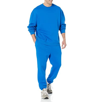 Amazon Essentials Oversized-Fit Crewneck Sweatshirt in Blue