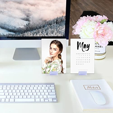 OIIKI Self Adhesive Sneeze Guard Holder - 50PCS for Displays