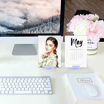 OIIKI Self Adhesive Sneeze Guard Holder - 50PCS for Displays