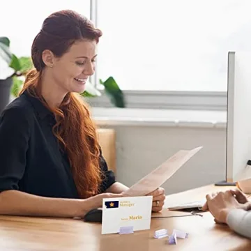 OIIKI Self Adhesive Sneeze Guard Holder - 50PCS for Displays