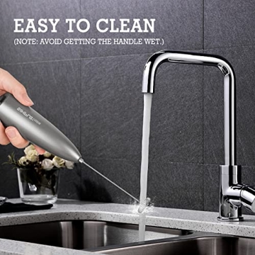 Handheld Milk Frother for Easy Cafe-Quality Drinks