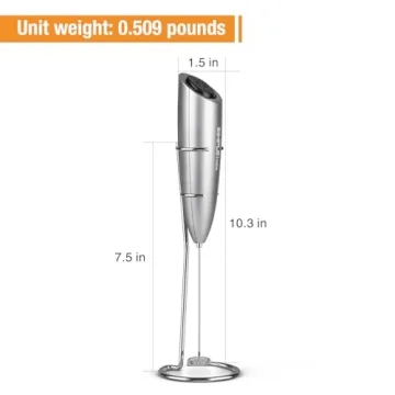 Handheld Milk Frother for Easy Cafe-Quality Drinks