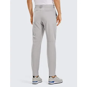 CRZ YOGA Men's All Day Comfy Golf Pants - Lightweight Trousers