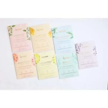 Karuna Skin - Face for All Eye & Face Mask Sets,Complete Eye & Sheet Masks Skincare Bundle, 6 Face Masks(Clarifying+,Hydrating+,Brightening+,Age-Defying+ & Anti-Oxidant+) & 1 Renewal+ Eye Sheet Mask