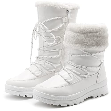 HEAWISH Women’s Winter Snow Boot - Stylish Fur Lined Comfort for Snowy Days