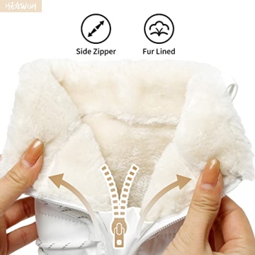 HEAWISH Women Winter Snow Boots - Stylish & Warm Footwear