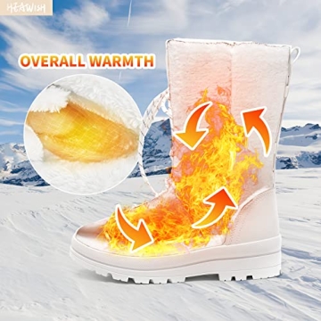 HEAWISH Women Winter Snow Boots - Stylish & Warm Footwear