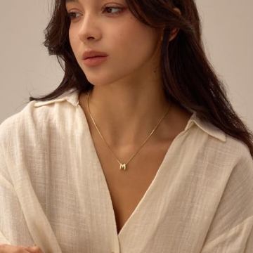 Dainty Gold Initial Necklace - Perfect Personalized Jewelry
