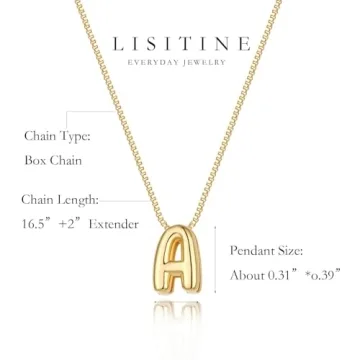 Dainty Gold Initial Necklace - Perfect Personalized Jewelry