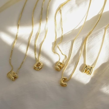Dainty Gold Initial Necklace - Perfect Personalized Jewelry