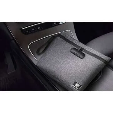 Free Boy Smell Proof Bags 11.8"X8.6"Durable Odor Proof Stash Bag with Combination Lock for Your Accessories（Does not Include Accessories）