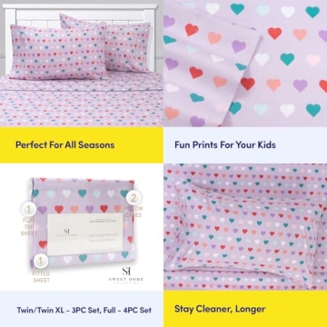 1500 Supreme Kids Bed Sheet Collection - Colorful Comfort