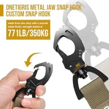 OneTigris Bungee Dog Leash for Strong Training Control