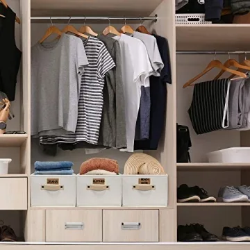 Stylish Foldable Fabric Storage Bins for Home Organization