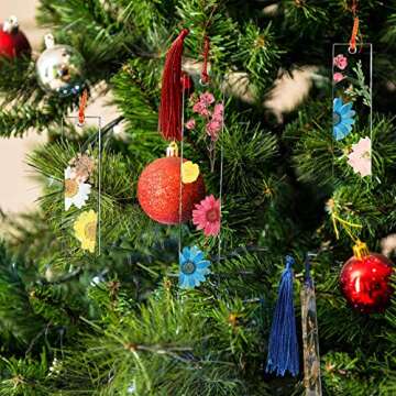 FEBSNOW 20PCS Bookmark Resin Mold Set for DIY