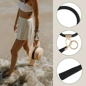 Stylish Hands-Free Key Ring Bracelets for Easy Access