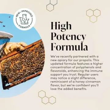 Beekeeper's Naturals Kids Propolis Throat Spray 95% Bee Propolis Extract - Natural Immune Support & ...