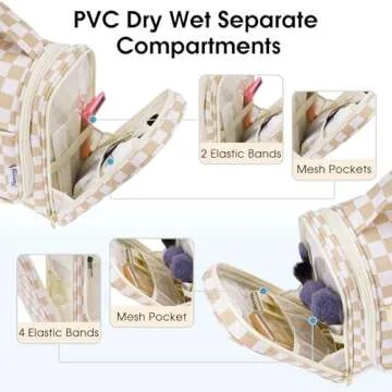 Narwey Large Hanging Toiletry Bag for Women Travel