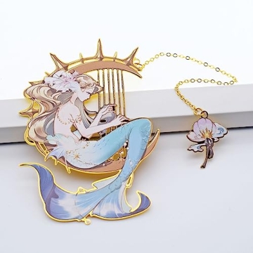 BLBMH Unique Mermaid Bookmarks for Book Lovers